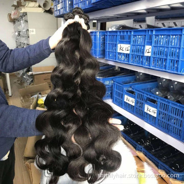 10A Raw Hair Virgin Unprocessed Cuticle Aligned Human Hair Wholesale Mink Hair Vendor Body wave Bundles Deals